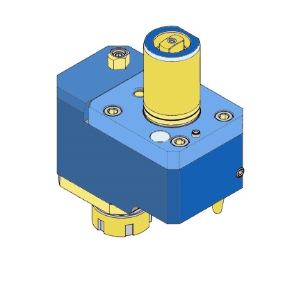 VDI40 AXIAL DRILLING MILLING HEAD ER16 OFFSET 50 mm FOR MAZAK MP410 MP610 MP6200